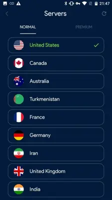 OD VPN android App screenshot 2